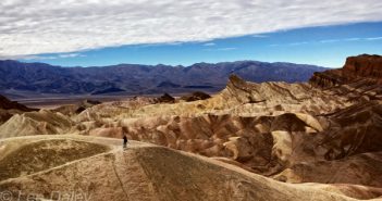 Death Valley Meditation Zabriskie Point, Death Valley National Park, nature's pallette