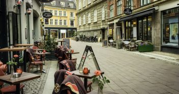 How to Enjoy Free and Affordable Copenhagen Copenhagen in The Danish Girl's Footsteops, Sidewalk cafes, Copenhagen, Denmark city sights