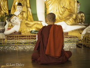 Meditation at Shwedagon Pagoda