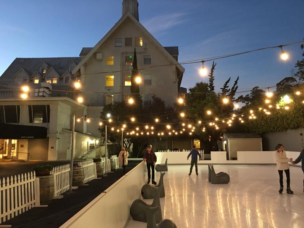 Skating rink, Berkeley, Claremont Club & Spa