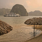 karsts-steamboat-beach-Ha Long Bay