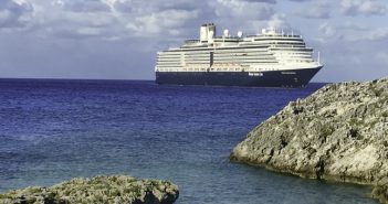 Dinner at Sea with Holland America Line Dinner at Sea with Holland America Line, our cruise ship awaits as we explore Half Moon Cay, Holland America Line, Nieuw Amsterdam,