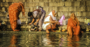 Varanasi: On The Banks Of The Ganges Varanasi: On the Banks of the Ganges, sacred river, Ganges River, Ghats, Assi Ghat, India, Varanasi, India