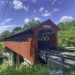 Vermont covered bridge in Chiselville.